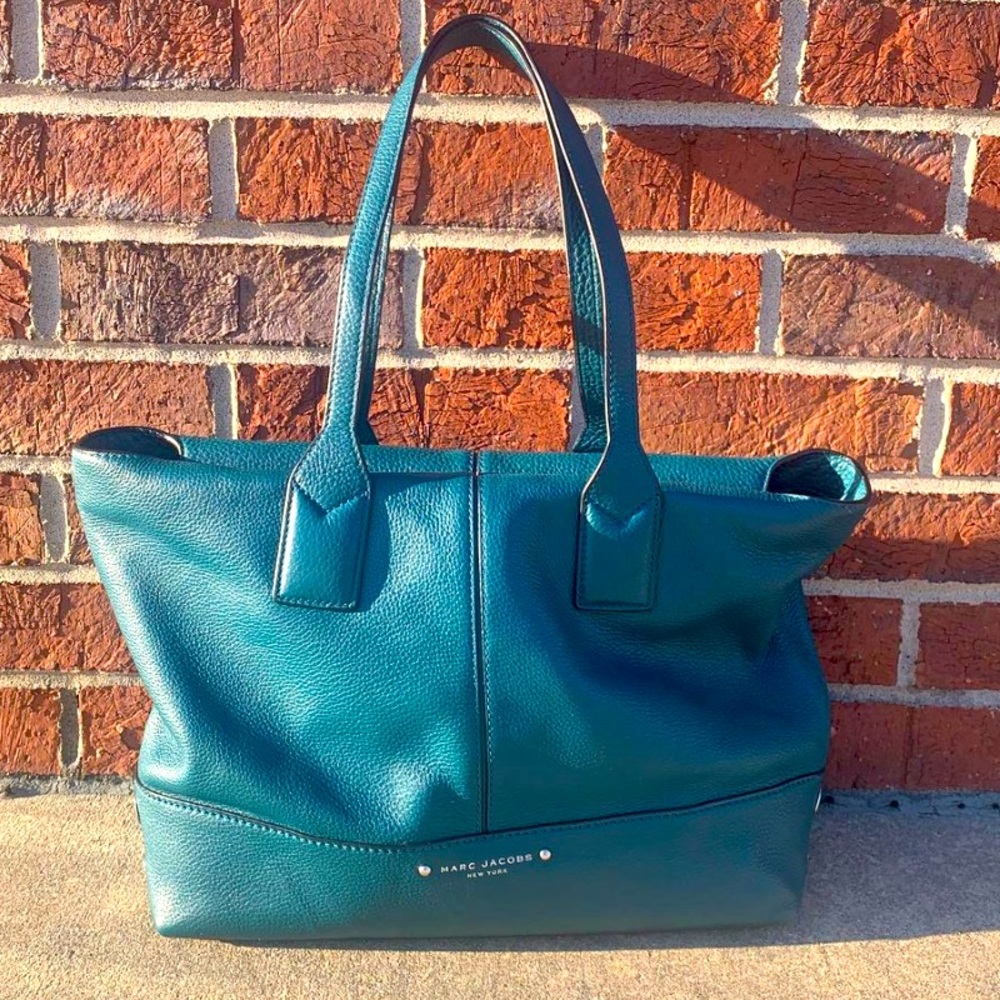 Marc Jacob’s Teal leather handbag $190